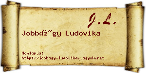 Jobbágy Ludovika névjegykártya
